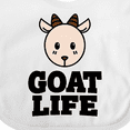 thumbnail image 4 of Inktastic Goat Life Boys or Girls Baby Bib, 4 of 4