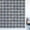 Grey, variant on Geometric Lattice,Window Privacy Film Stain Glass,Reusable Decorative Rainbow Window Film,Black Grey Classic Farmhouse Plaid Static Cling Sun Blocking Stickers Decals Covers 17.7" x 39.3" (2pcs)