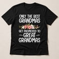 thumbnail image 3 of Great Grandma Promotion Graphic T-Shirt, Floral Grandma Gift Tee, 3 of 9