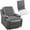 Grey, variant on Extra Large Egg Crate Recliner Seat Cushion for Elderly Tufted Furry Booster Foam Cushion, Pressure Relief for Long Sitting Orthopedic Chair Cushion for Recliners Office Chairs, Grey