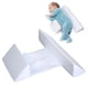 thumbnail image 1 of Almohada para bebé, almohada para dormir de lado, almohada triangular de apoyo lateral para bebés, almohada anticabeza plana, cuna de viaje para B, 1 of 5