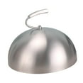 thumbnail image 3 of Cubierta para rociar,Cubierta para alimentos,Cubierta universal para polvo de platos de acero inoxidable,Cubierta para hamburguesas con cúpula para 14cmx7cm, 3 of 8