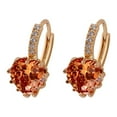 thumbnail image 2 of Valentine's Day Gifts for Woman Women Earrings Heart-Shaped Zircon Multi-Color Fashion Earrings C, 2 of 2