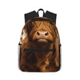 thumbnail image 1 of Fotbe Cow With Butterflies Lilies Mochila Ligera Casual para Laptop para Hombres y Mujeres, Mochila Impermeable de Uso Diario, Mochila para Universidad, 1 of 6