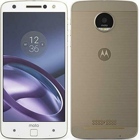 Motorola XT1650 XT1650M Moto Z (Verizon) White/Gold 4G VoLTE GSM Unlock Page Plus
