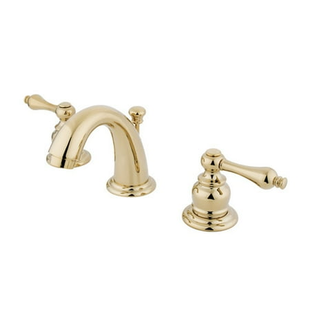UPC 663370056710 product image for Kingston Brass KB912AL Two Handle 4 to 8 Mini Widespread Lavatory Faucet with Re | upcitemdb.com