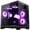 Black, variant on Hoengager Gaming PC- AMD Ryzen 5 5600GT 6-core 3.6 GHz, 16GB DDR4 RAM 3200MHz, 1TB PCIe SSD, 650W PSU,240 AIO, Windows 11, Black