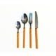 thumbnail image 1 of Set de 16 Cubiertos para mesa AJR Distinto Naranja, 1 of 3