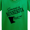 thumbnail image 4 of Inktastic Someone in Minnesota Loves Me Youth T-Shirt, 4 of 5