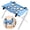blue, variant on Freestanding Folding Pet Grooming Bed, Stainless Steel X‑Frame, 23.62"×15.75"×12.99", 44 LB Load‑Capacity Breathable Mesh for Small Dogs Cats, Home Pet Bathing Stand
