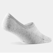 WANDER No Show Socks Mens 7 Pairs Cotton Thin Non Slip Low Cut Mens Invisible Casual Socks (7grey, Size 9-12)