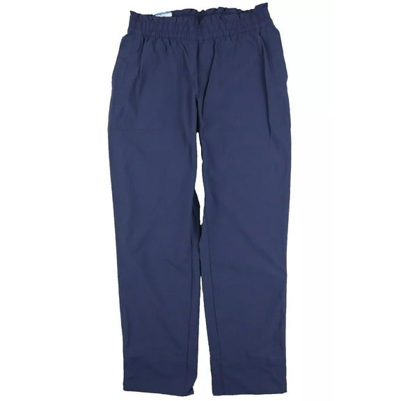 Columbia Women's Casual Jogger Pants with Adjustable Waist (Blue, M)