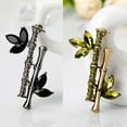 thumbnail image 1 of Naierhg Badge Cute Rust-proof Silver Bamboo Jewelry Brooch for Lady, 1 of 8