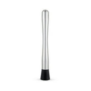Drink Muddler, Sleek Extra Long Stainless Steel Silicone Muddler Cocktail by TRUE