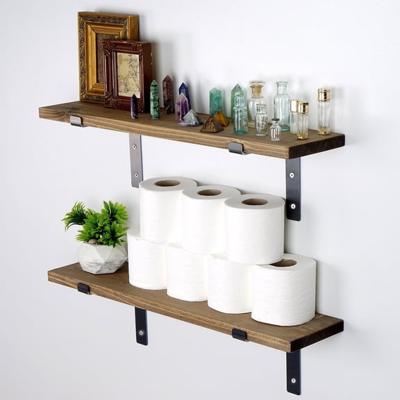 Evila Originals , Pravda - Black Walnut Wall Shelf
