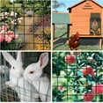 thumbnail image 7 of netuera Hardware Cloth 36 in x 50 ft 1 in, Chicken Wire Fence with Pliers and Glove (16 Gauge), for Chicken Coop, Screen mesh, Rabbit Fence and Poultry Enclosures (Black), 7 of 7