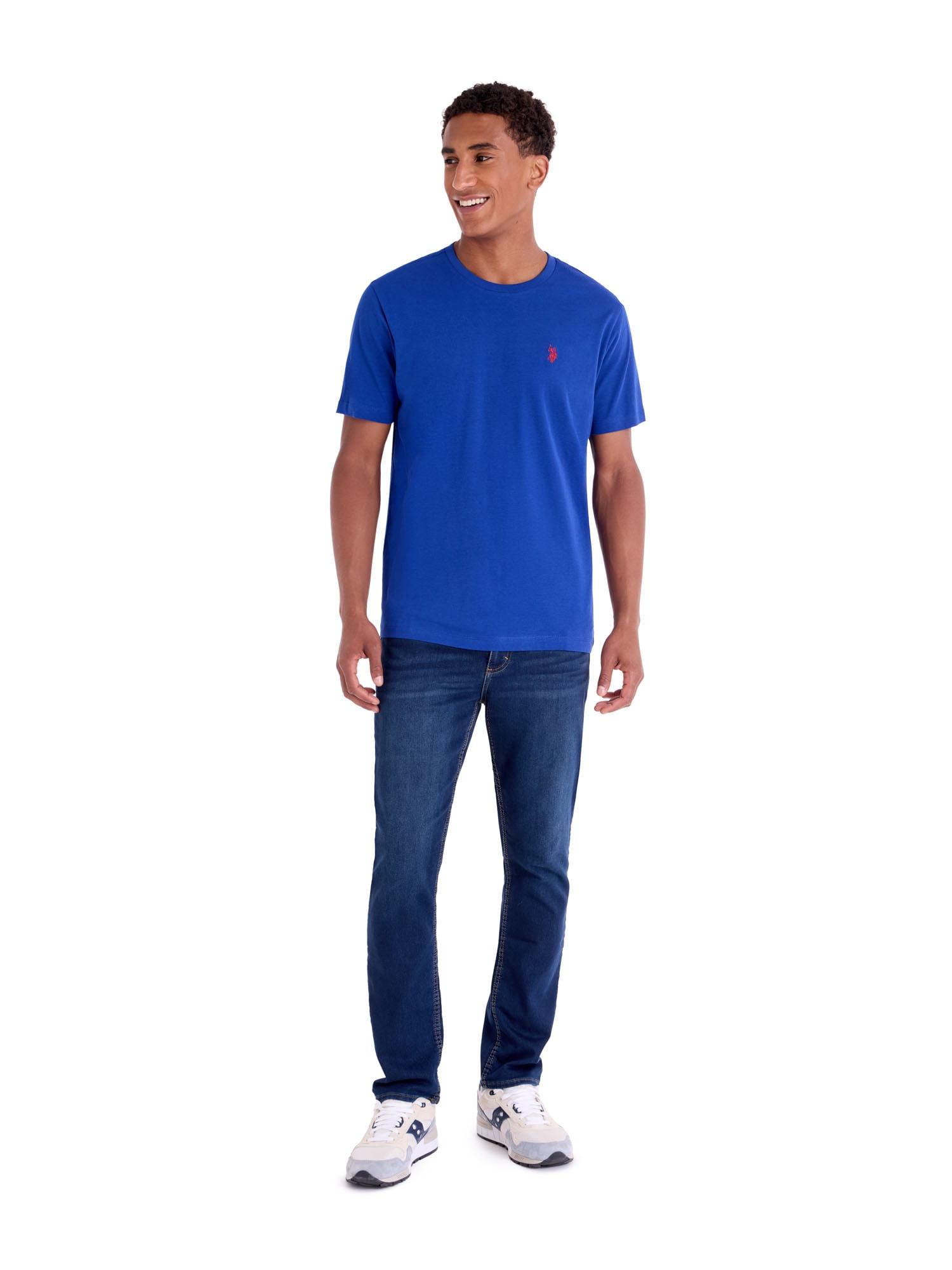 U.S. Polo Assn. Men's Basic Short Sleeve Crew T-Shirt