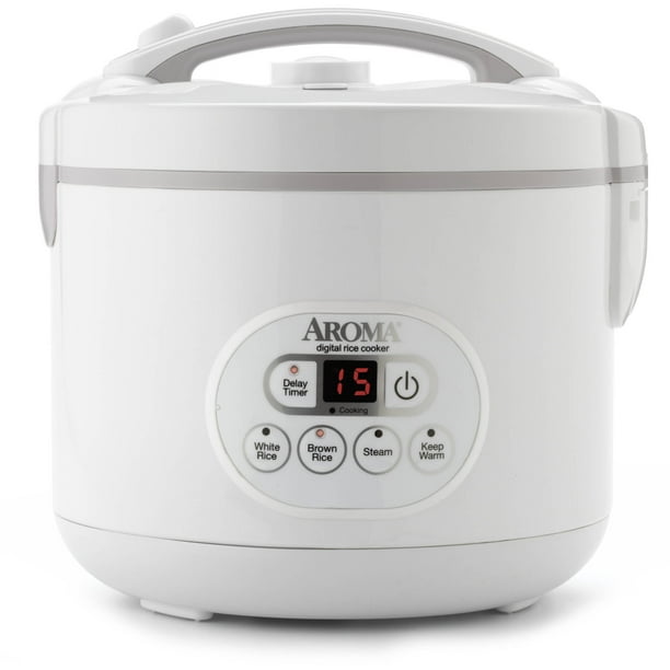Aroma 12 Cup NonStick Programmable Rice Cooker & Steamer, 4 Piece