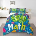 thumbnail image 2 of YST Math Equation Comforter Set For Kids Toddler Size Mathematics Formula Biology Bedding Set For Boys Girls Math Geometry Science Down Comforter Educational Theme Bed Set, 2 of 6