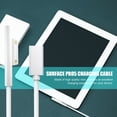 thumbnail image 4 of Cable De Carga Cable de carga tipo C PD para Microsoft Surface Pro 7 6 5 4 3 (20 cm blanco), 4 of 6