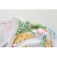 thumbnail image 4 of SSLR Womens T Shirts V Neck Criss Cross Floral Tee Short Sleeve T Shirt, 4 of 6