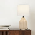 thumbnail image 6 of (2 pack) Better Homes & Gardens 18" Woven Rattan Table Lamp, Natural Finish, 6 of 12