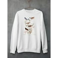 thumbnail image 3 of Lazuli Finch. Sweatshirt Men -John James Audubon Designs, Male 4X-Large, 3 of 4