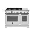 thumbnail image 6 of Bertazzoni Heritage 48" Range Dual Fuel Self Clean Ss, 6 of 23