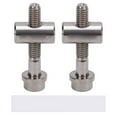 thumbnail image 2 of 2PCS Bikes Seatpost Fixed Screw, M5x30mm Ti Alloy Bikes Seatpost Clamp Fixed Bolts Replacement for Cycling, 2 of 7