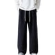 thumbnail image 1 of Pantalones de hombre, pantalones térmicos para hombre, pantalones de nieve, pantalones de invierno con forro polar cálido, pantalones vaqueros térmicos de felpa con pierna recta., 1 of 5