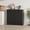 Black, variant on Double Tilt Out Trash Cabinet, Wooden Kitchen Waste Bin with Odor Control, Farmhouse Style Dog Proof Trash Can for Pantry, Laundry Room