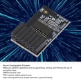 thumbnail image 4 of TPM2.0 Remote Card, TPM2.0 Encryption Security Module 14-1 Pin Replacement LPC 2.54mm Pitch Secure Storage Motherboard Accessory  for PC for  10 11, 4 of 7