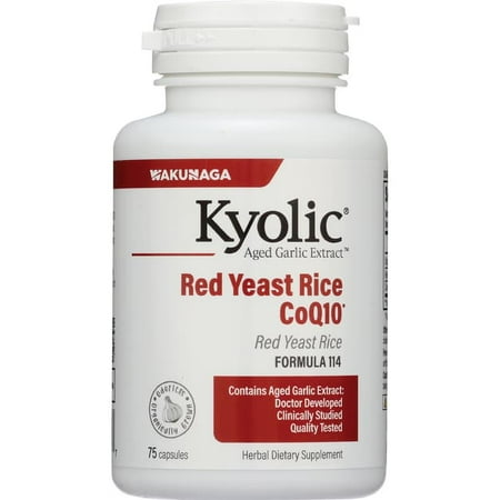 Kyolic Red Yeast Rice CoQ10 Formula 114 75 Capsule