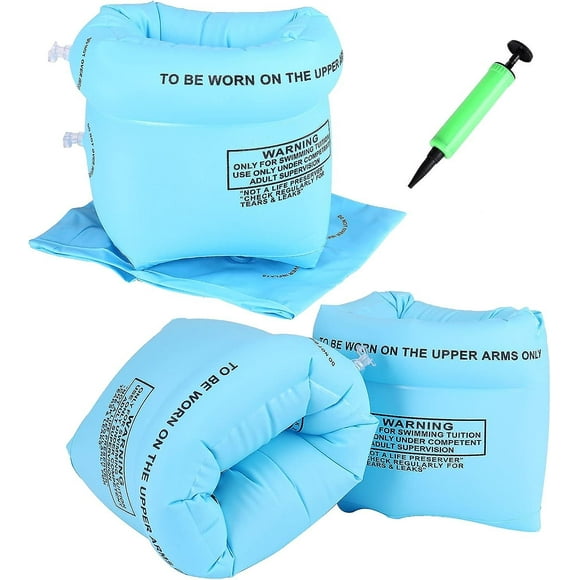 Arm Floaties Inflatable Swim Arm Bands Floater Sleeves Swimming Rings For Kids Toddlers And Adults