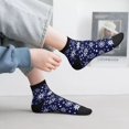thumbnail image 2 of Fuzoiu Snowflakes2 Print Adult Socks, Crew Moisture-wicking Socks, Unisex Cushion Crew Socks,Casual Sports Ankle Socks, 2 of 7