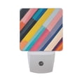 thumbnail image 6 of Yayeee LED Plug in Night Light for The Home with Auto Dusk to Dawn Light Sensors, 2 Pack, Color Striped, 6 of 6