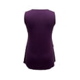 thumbnail image 2 of Women's Crew Neck Ruffle Tank, 2 of 4