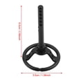 thumbnail image 4 of RC Steering Wheel, High-Quality Materials High Durability Metal RC Steering Wheel Sturdy Structure  For Amateur For Player, 4 of 8