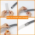 thumbnail image 6 of 12 Pcs Lint Traps For Washing Machine Hose Stainless Steel Lint Trap D, 6 of 6
