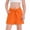 Orange, variant on CCRFTGI Shorts for Child Girls 7-8 Athletic Bowknot Tie Waist Sweatpants Comfort Wide Leg 2026 Summer Shorts Yellow 7-8 Years