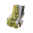thumbnail image 4 of Saying Soft Flannel Fleece Throw Blanket, Memphis Style Iconic 90s Retro Design Kind Word Can Change Someones Entire Day, Cozy Plush for Indoor and Outdoor Use, 50" x 70", Multicolor, by Ambesonne, 4 of 6