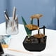 thumbnail image 5 of Fuente de escritorio Shui, manualidades con cable eléctrico de rocas de río, fuente interior para amigos, oficina, meditación, accesorios de Sunnimix cascada de fuente interior, 5 of 7