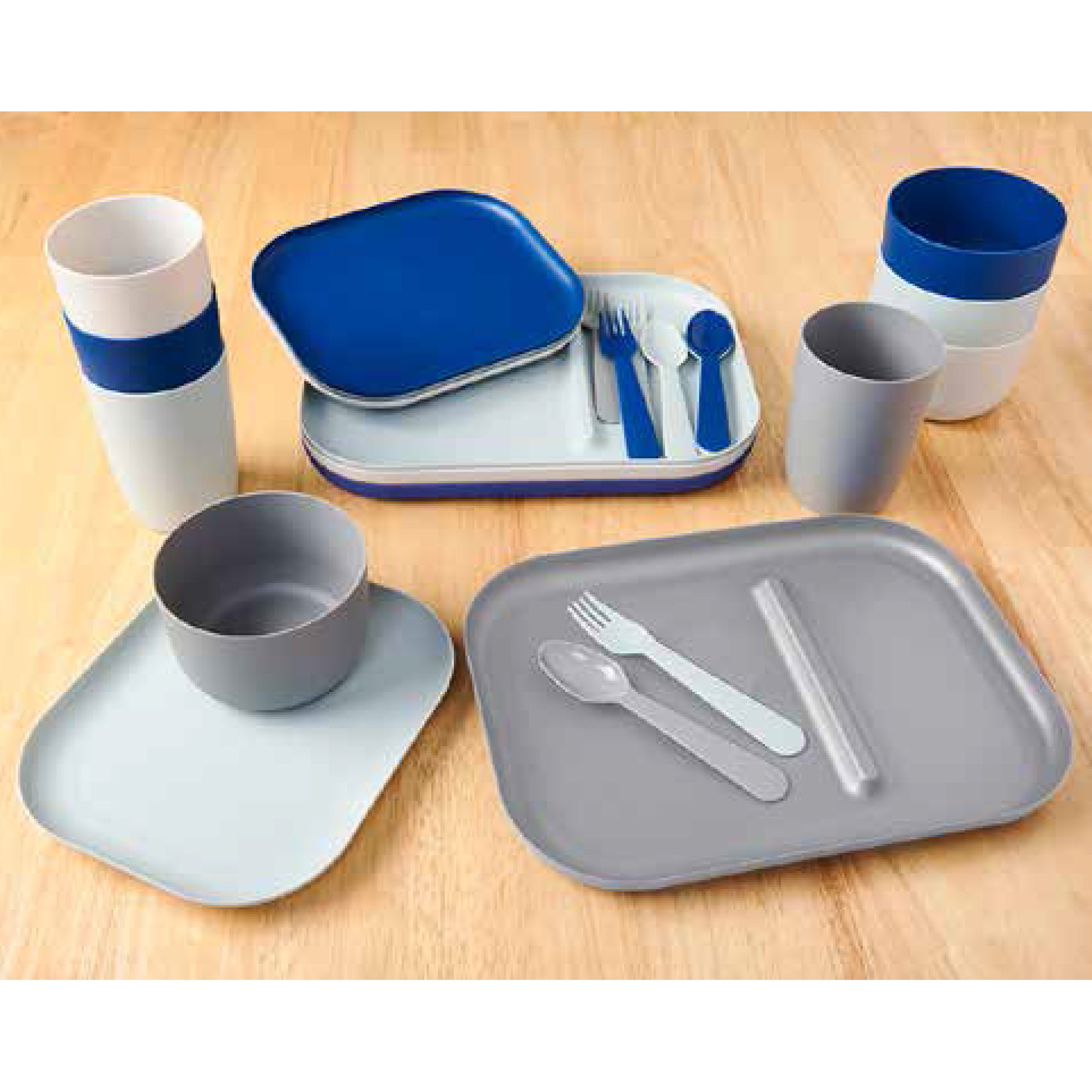 3 PC Construction Themed Dinnerware Dinneractive Dining Set For Kids 