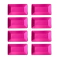 thumbnail image 4 of GUOOL 8 Pieces Disposable Plates Durable Party Paper Plates for Cafe Dining Baking Rose Red, 4 of 9