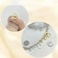 Pzvpluy Necklace Shortener Clasp Double Opening Lobster Clasp Bracelet