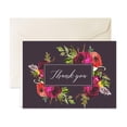 thumbnail image 4 of Paper Frenzy Bohemian Floral Thank You Note Card Collection with Cream Colored Envelopes - 25 pack, 4 of 4