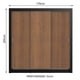 thumbnail image 3 of Ropero Closet Madesa Lyon 3 Puertas Corredizas 2 Cajones N/M, 3 of 11