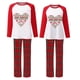 thumbnail image 3 of Conjuntos de pijamas navideños para parejas, ropa de dormir roja para adultos, Merry Christmas, Mr & Mrs, 3 of 3