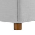 thumbnail image 3 of Modway Commix Down Filled Overstuffed Armless Chair, Light Gray, 3 of 9