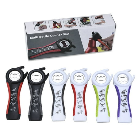 

Livesture Multifunctional Ear Can Opener Creative Beer Soda Opener blackgrey